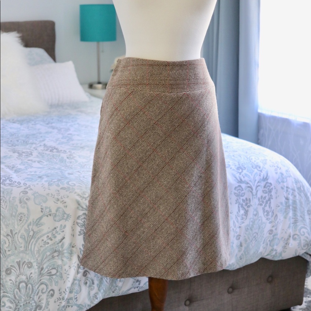 United Colors Of Benetton Tweed Skirt